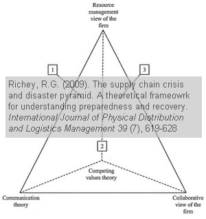 The supply chain crisis and disaster pyramid