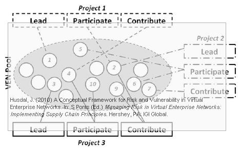 Husdal: lead, partcipate and contribute in virtual enterprise networks